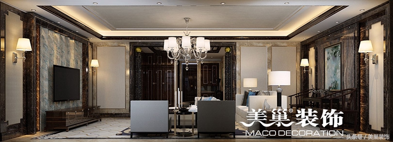 郑州林溪湾别墅装修效果图,郑州林溪湾叠拼别墅