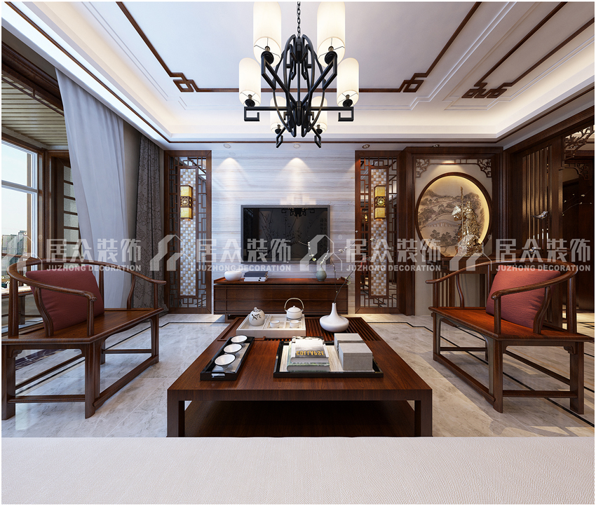 太原龙湖天钜108装修效果,龙湖丽景装修风格