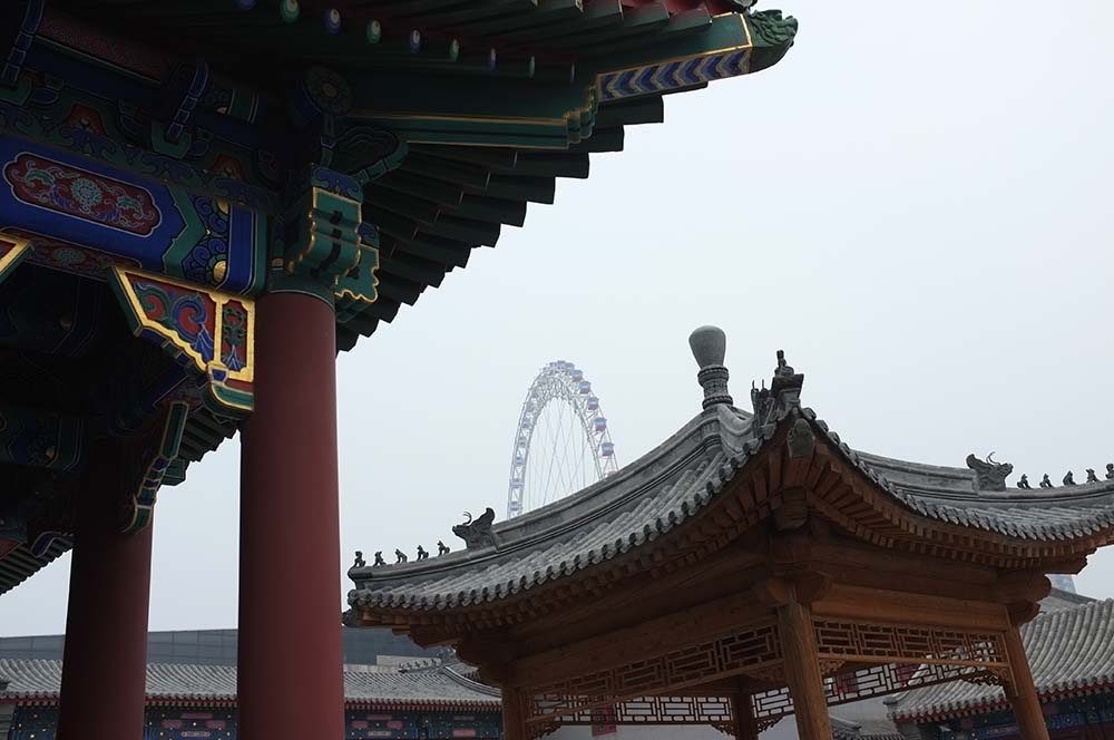 大悲禅院夜景,大悲禅院内部图片