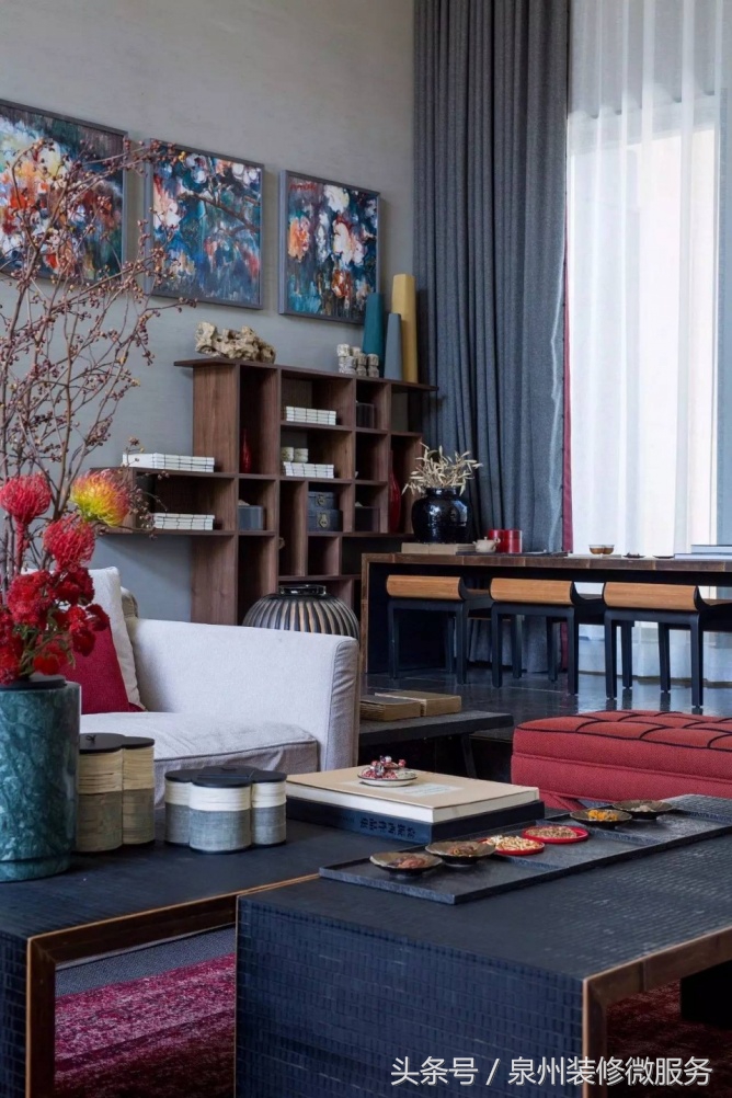 在泉州，如果有这么一个中国风装修的家，足够给你带来惊艳！
