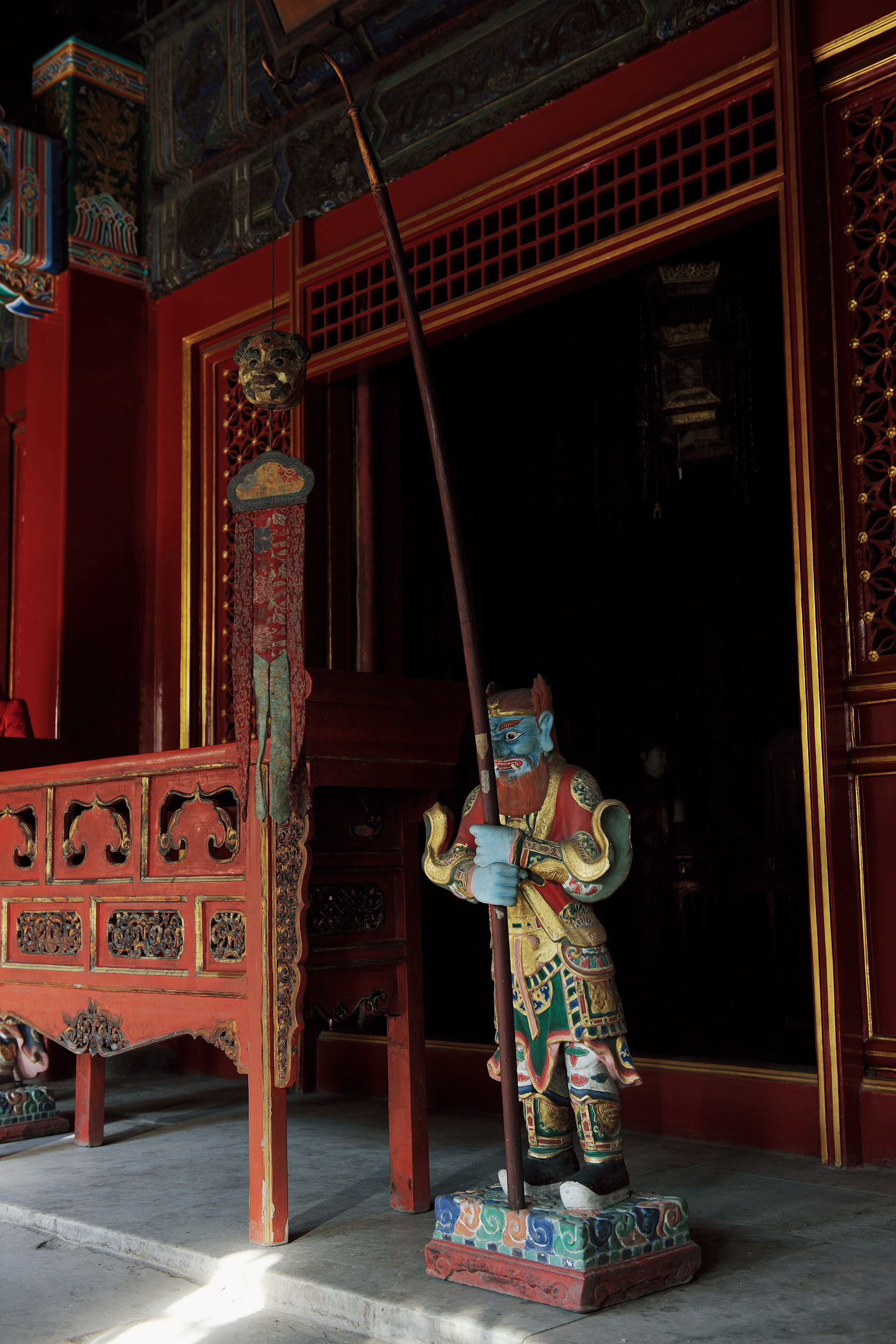 钦安殿院内陈设,道教三星殿如何布局