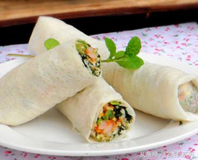 如何在家也能包出好看的春卷？超详细图解春卷包法！