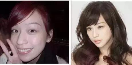 看了这些女明星化妆前后的对比照，才知道什么叫鬼斧神工