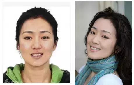 看了这些女明星化妆前后的对比照，才知道什么叫鬼斧神工