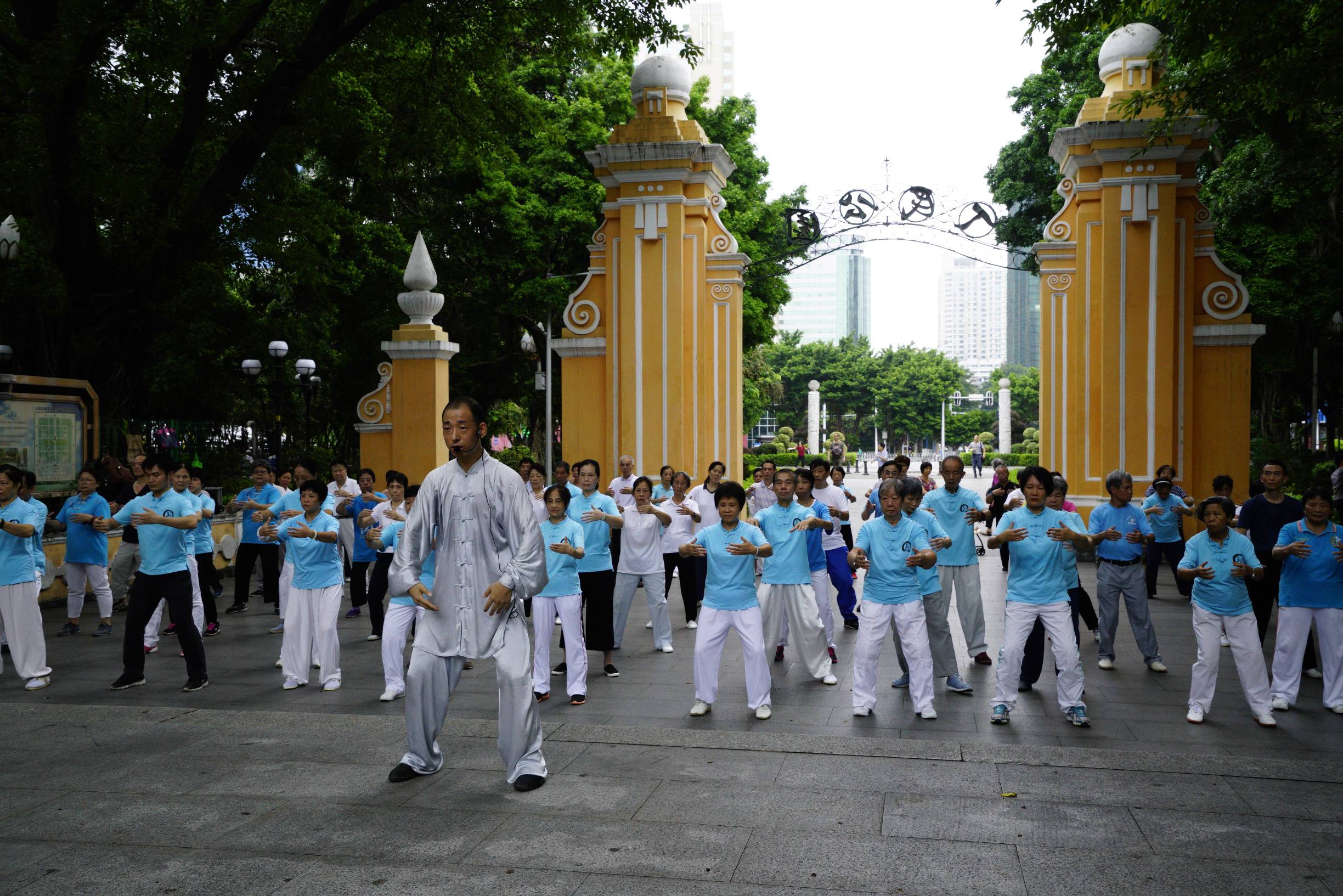 太极拳好处多多坚持锻炼远离疾病,太极拳没有养生功效