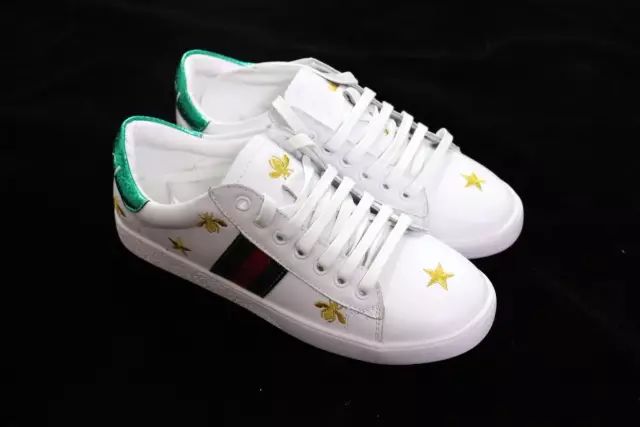 古琦印花小白鞋,古琦小白鞋同款