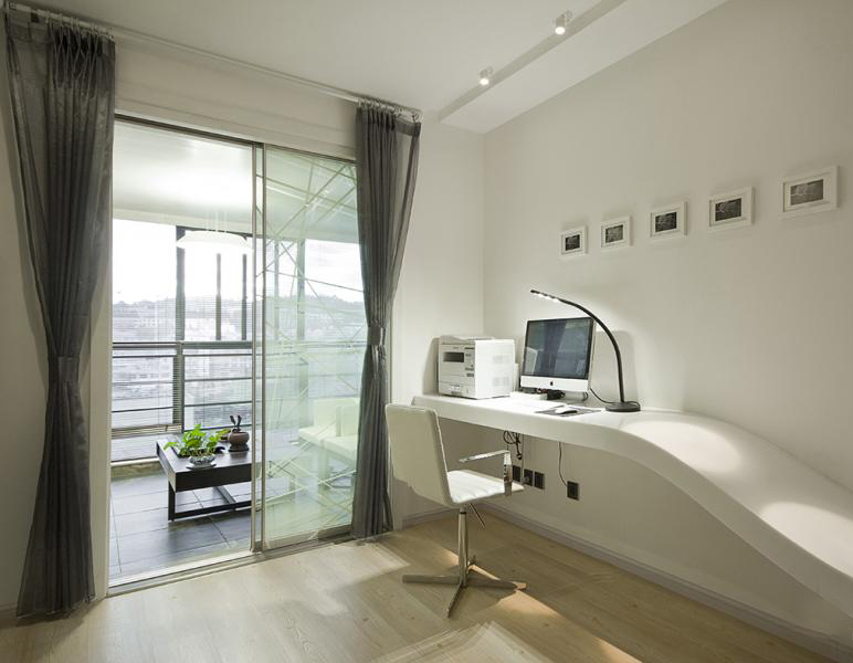 年轻人喜欢的个性书房设计,年轻人现代风书房