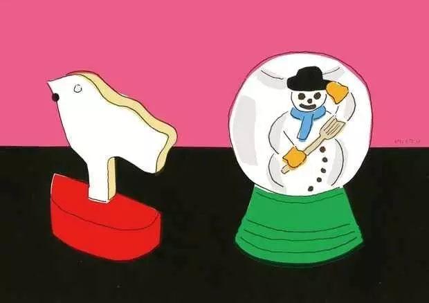 他被吐槽只有小学生的水平，却照样成为村上春树最爱的插画家