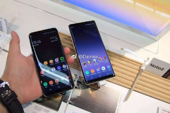 三星note8和苹果8,iphone8爆屏
