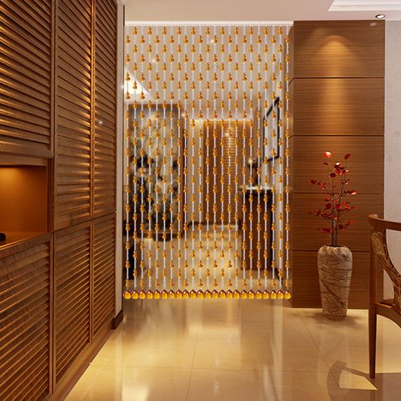 卧室珠帘最新款高端大气,客厅单纱帘装哪种比较好看