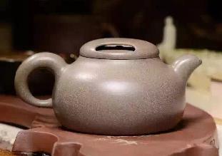 祥陶紫砂壶,青段泥紫砂壶包浆效果