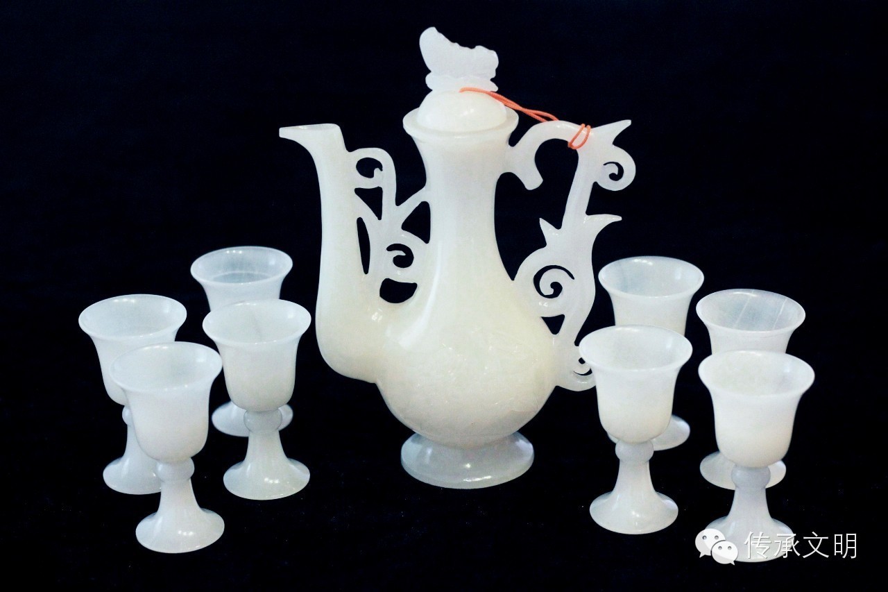 非遗蝴蝶杯,非遗陶瓷杯