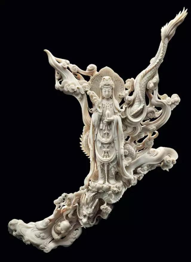 珊瑚石雕刻作品,红珊瑚雕刻作品图片大全欣赏