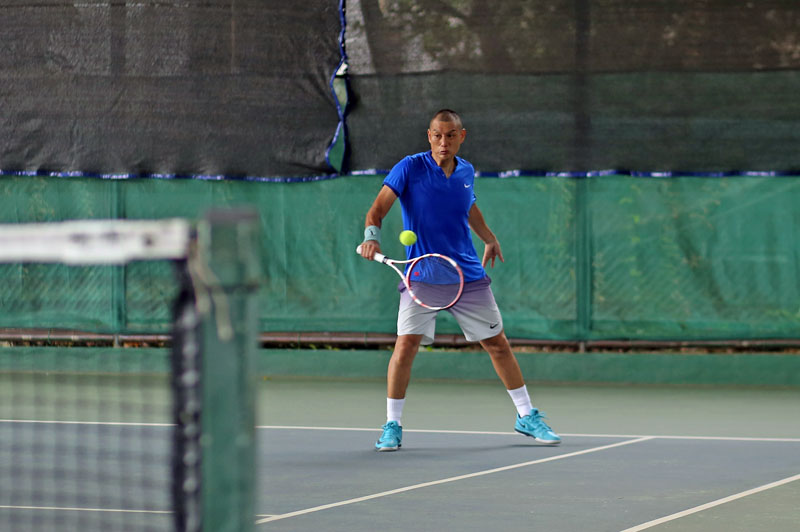 国庆长假这里不休息，南宁第四届“绿城杯”网球黄金联赛延续精彩