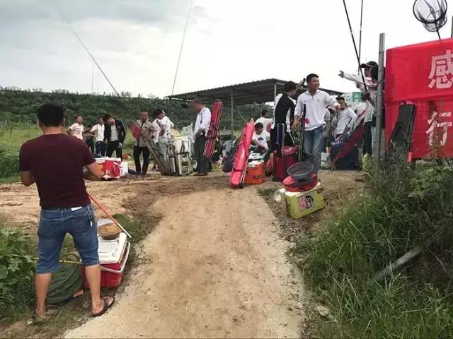 2017钓鱼比赛河南,行营河钓比赛