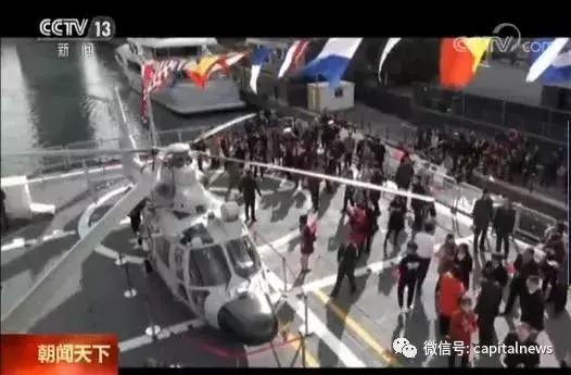 中国海军舰艇访问英国泰晤士河,中国海军震动全世界