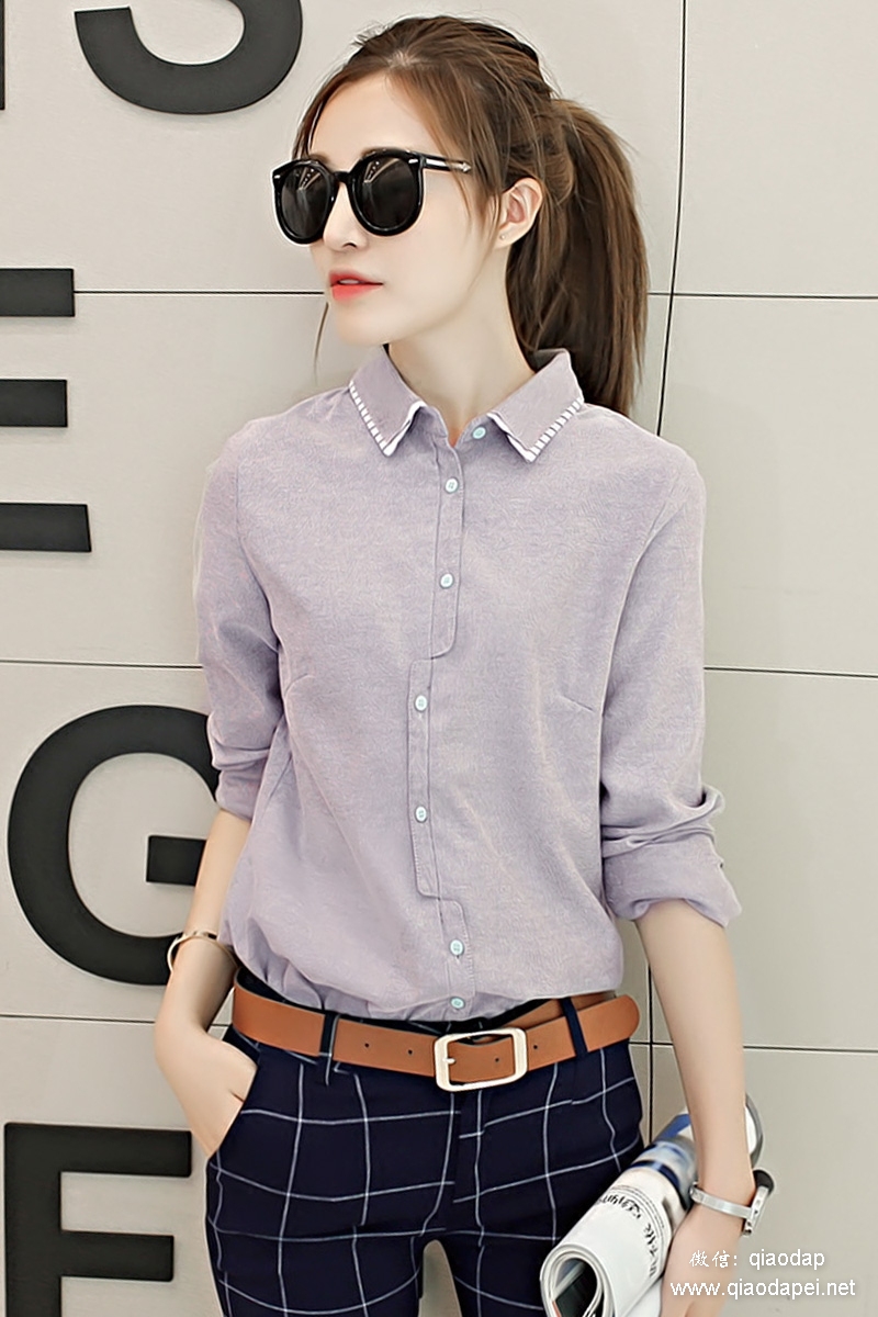 感受一下什么叫亲肤感的衬衫,感受下衬衫的魅力