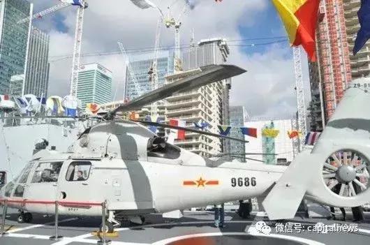 中国海军舰艇访问英国泰晤士河,中国海军震动全世界