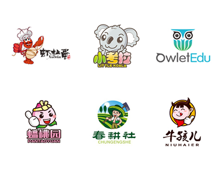 卡通吉祥物logo,卡通形象设计吉祥物logo
