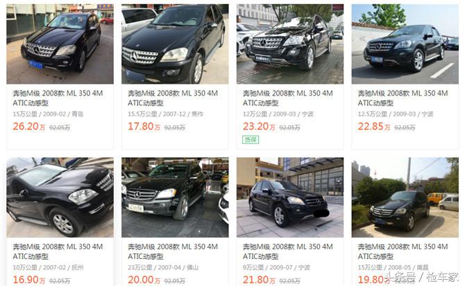 预算20万左右买二手suv,30万预算买二手奔驰suv哪一款