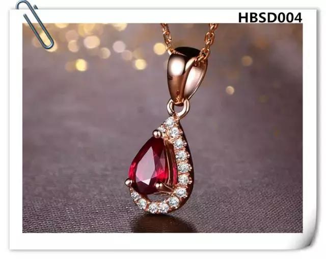 老凤祥红宝石吊坠款式,蓝宝石吊坠经典款式