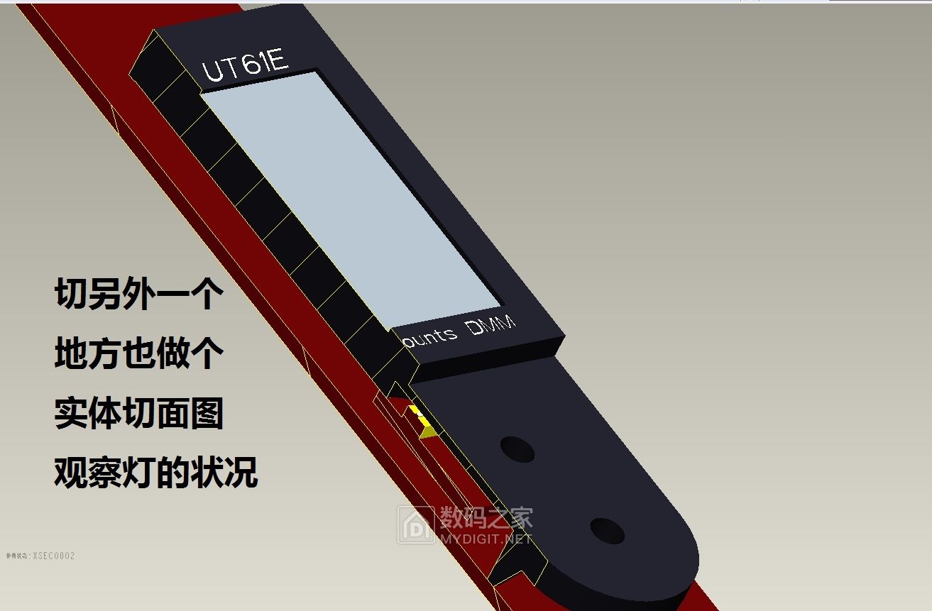 为UT61E无痛加背光板子，给它一双“慧眼”吧！