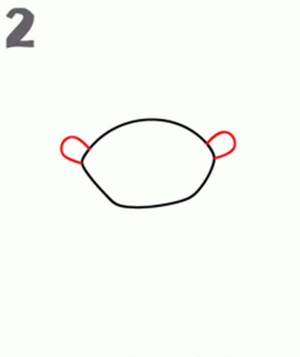 人鱼超萌简笔画教程简单,简笔画海洋生物简单的画法