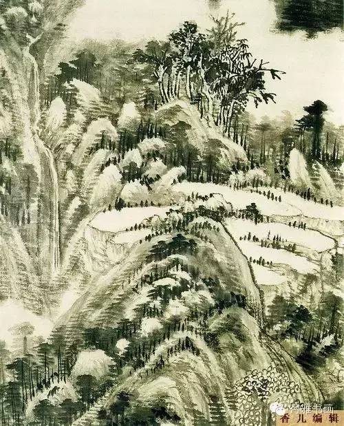 清代龚贤山水画高清大图,清代山水画名家作品欣赏