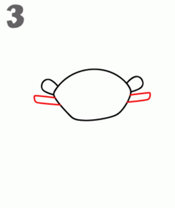 人鱼超萌简笔画教程简单,简笔画海洋生物简单的画法