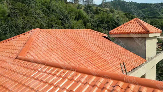 树脂瓦屋顶保温处理,合成树脂瓦保温方法