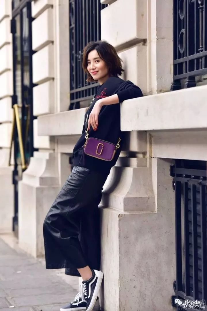 阔腿裤平底鞋,平底鞋阔腿裤搭配图片