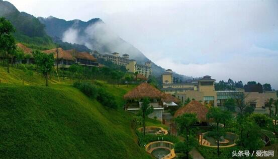 广东省内海拔最高的温泉——广州增城金叶子温泉度假酒店