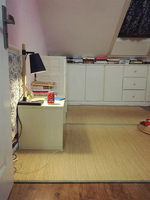 租了阁楼,五个人租了一间阁楼