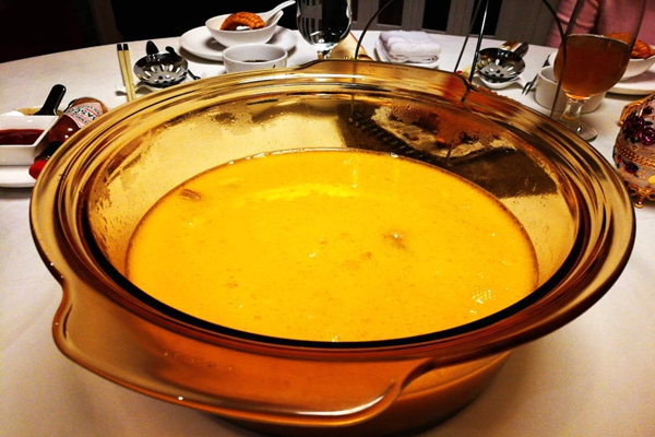 冬天火锅怎么吃才健康,花胶鸡汤火锅配什么蘸料