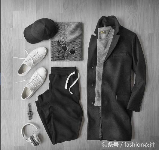 男士秋冬季大衣配什么裤子,男生秋冬季大衣穿搭