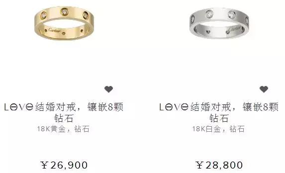 卡地亚对戒love怎么改小,卡地亚对戒love系列价格