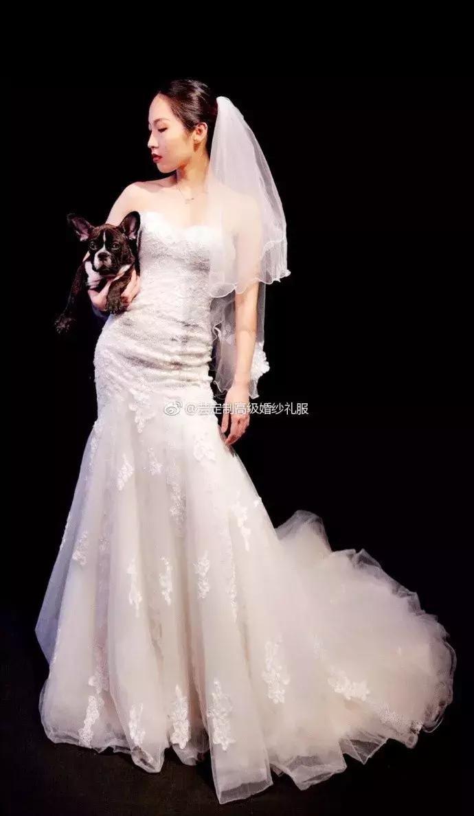 大拖尾婚纱适合矮个子女生吗,谁说矮就不能穿搭