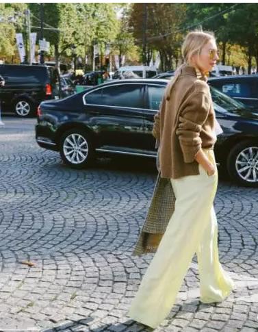 秋冬毛衣穿搭中性风高级感,打底毛衣女加绒秋冬半高领