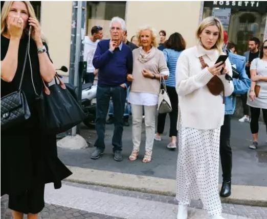 秋冬毛衣穿搭中性风高级感,打底毛衣女加绒秋冬半高领