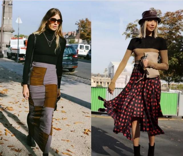 秋冬毛衣穿搭中性风高级感,打底毛衣女加绒秋冬半高领