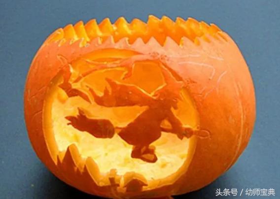 万圣节南瓜手工制作,万圣节幼儿园手工南瓜