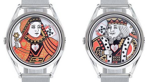 一位英国手表设计师，他有100种方法取代传统指针表示时间