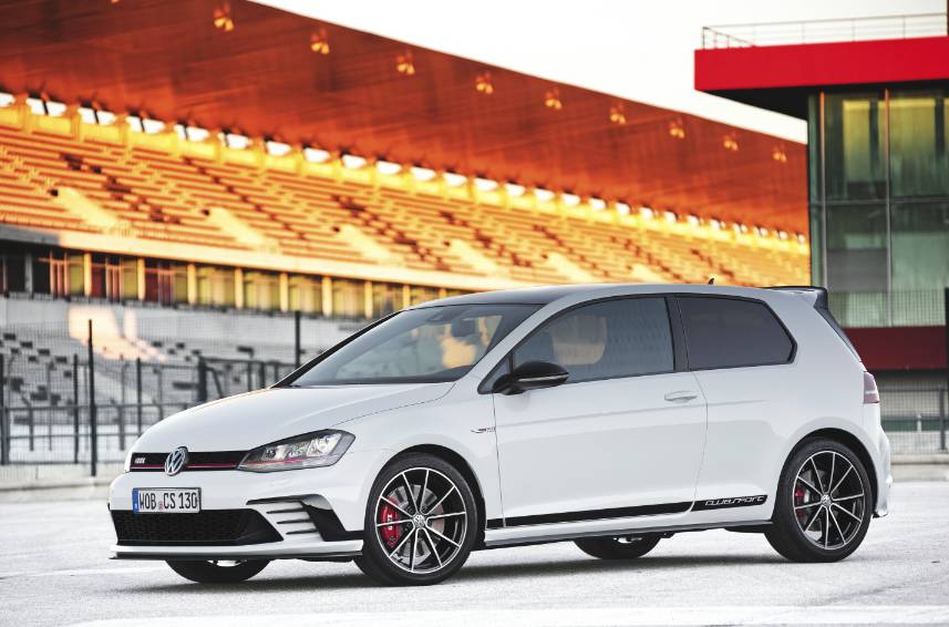 高尔夫gti与evo直线加速赛,高尔夫gticlubsport