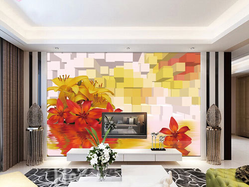 客厅背景墙3d立体墙贴,3d客厅背景墙效果图