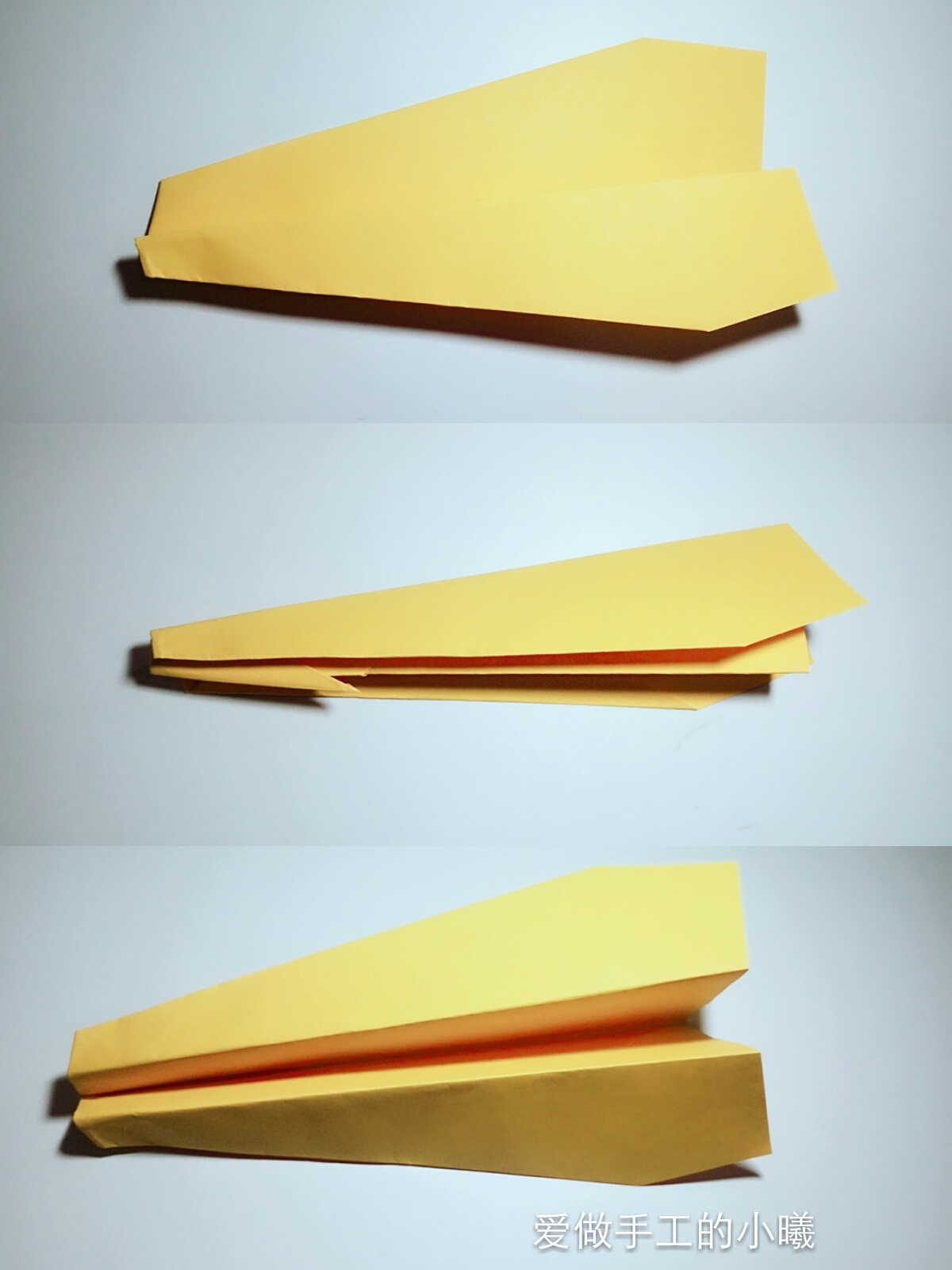 纸飞机童年叠法,童年100款纸飞机慢动作教程