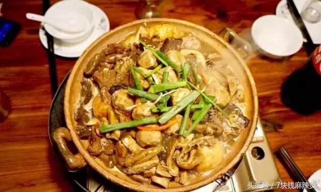 广东炭火牛杂煲教程,广州冬天牛杂煲