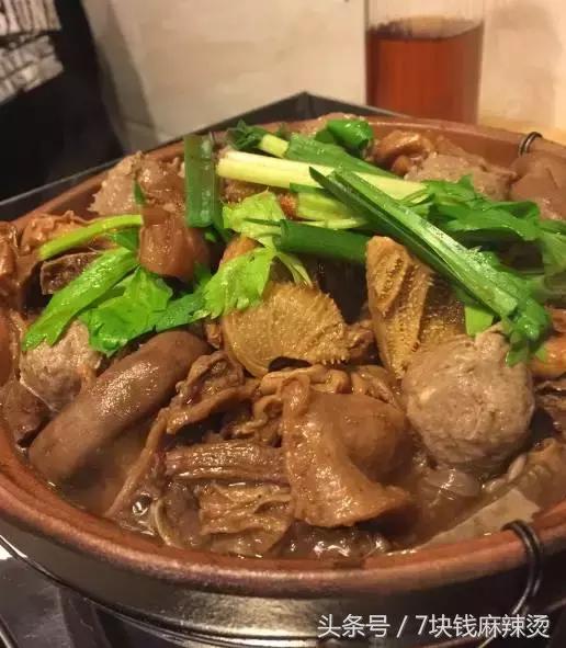 广东炭火牛杂煲教程,广州冬天牛杂煲