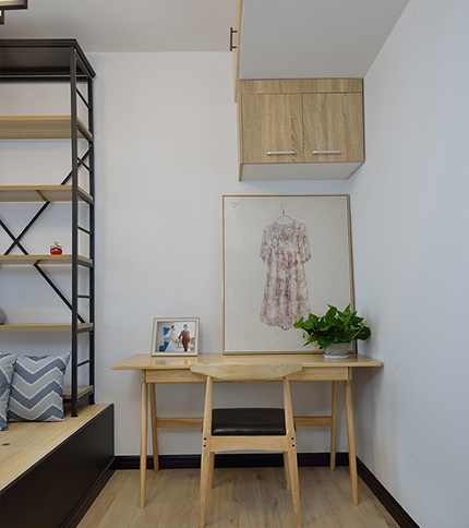 双宋结婚新房如果这样装~上海高桥新城89㎡北欧实景，隐形门亮了