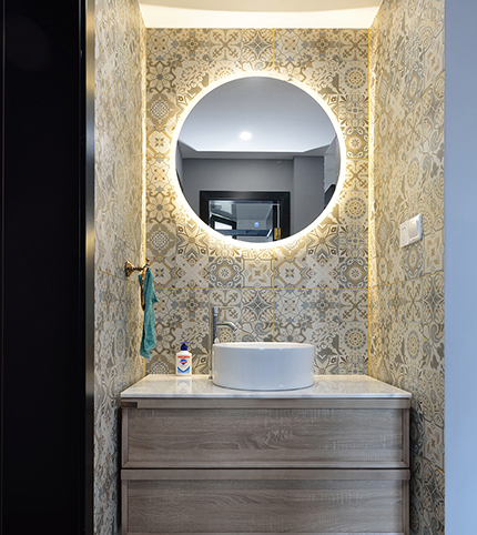 双宋结婚新房如果这样装~上海高桥新城89㎡北欧实景，隐形门亮了