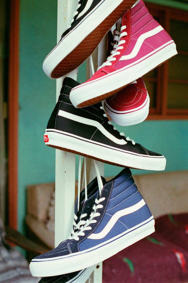 vanssk8-hi2017款,vanssk8-hi解构20年新配色